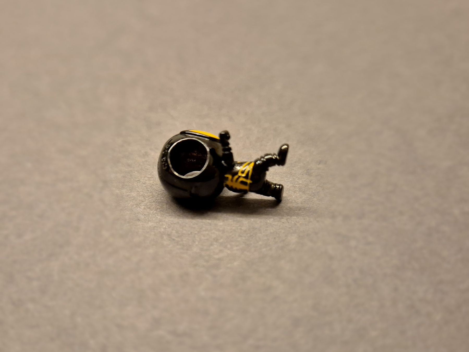 Anhänger: Silber Charm Spiderman schwarz +Garantie – Neu (gemäss Beschreibung) aus Rotkreuz von Carbone_Bijou-Shop 2