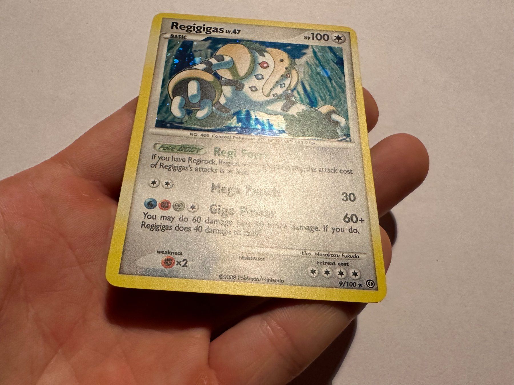Pokémon Carte collezionabili: Regigigas holo D&P Stormfront EN – Usato da Hagendorn venduto da Pokecollectorch 1