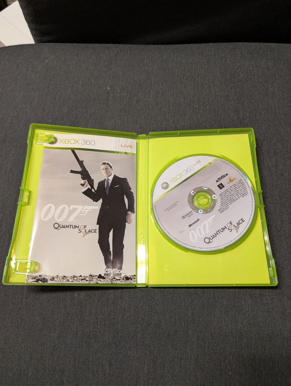 Giochi: 007 quantum of solace Microsoft Xbox 360 – Usato da Giubiasco venduto da Ticinerd 2