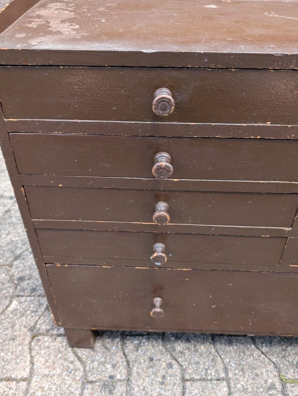 Cassettiere: Vintage Kommode Massivholz – Usato da Wiezikon b.Sirnach venduto da Romsche 2