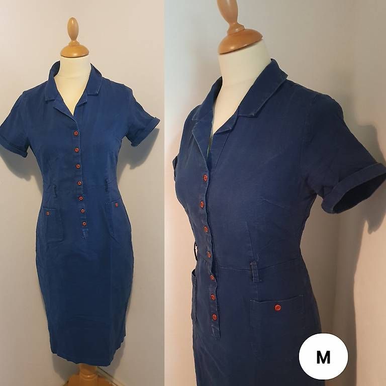 Kleider: Robe bleue "Collectif Clothing" – Gebraucht aus La Neuveville von chl_dvr5