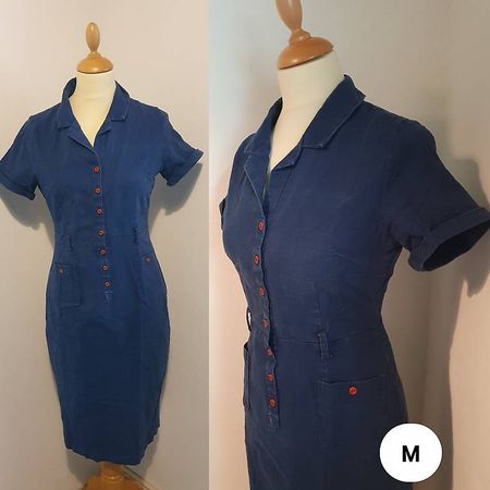 Robe bleue "Collectif Clothing"