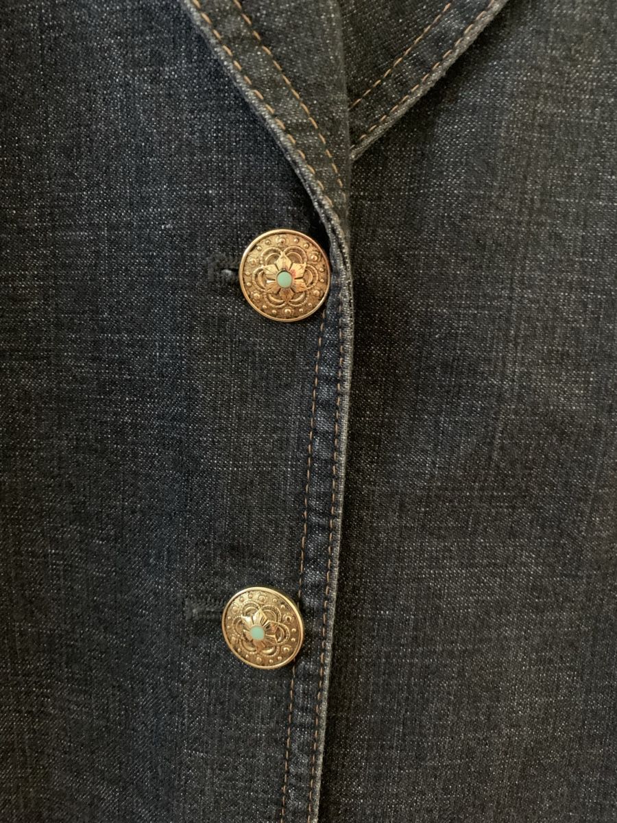 Escada Giacche: Escada Denim Jacket, Size M-L, Great Find! – Usato da Lausanne venduto da milasha 5