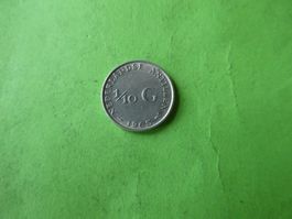 Niederländisch Antillen 1963, 1/10 Gulden  - Silber