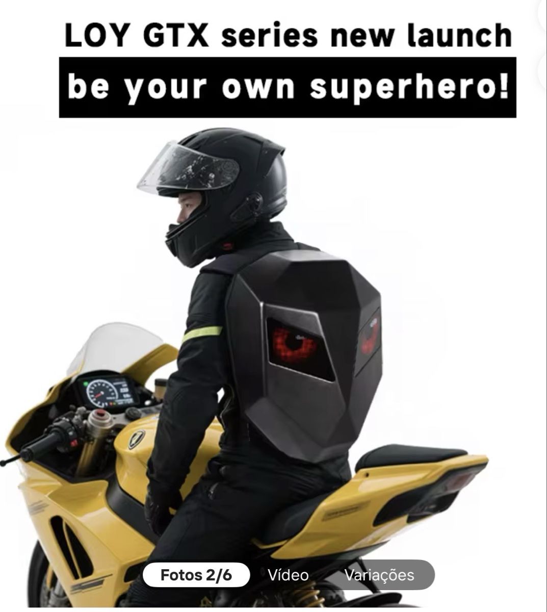 Sacs à dos: Waterproof motorcycle backpack with LED – Neuf avec emballage d'origine à Leukerbad par mig_8bbp 1