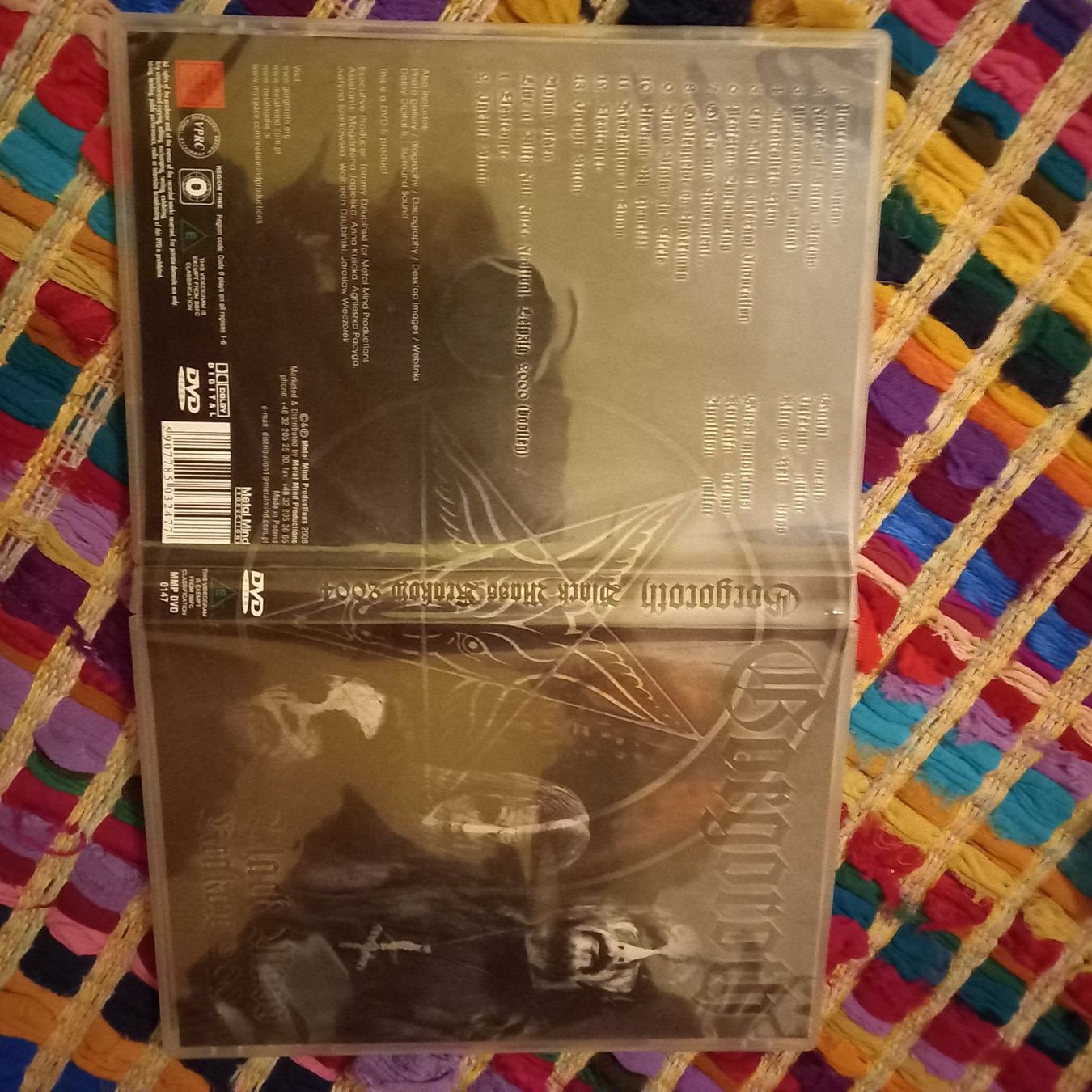 CD: Gorgoroth- black mass...(dvd) – Usato da St-Cergue venduto da VeganWarrior