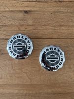 Harley Davidson Tank Logo Embleme 2er Set gebraucht 