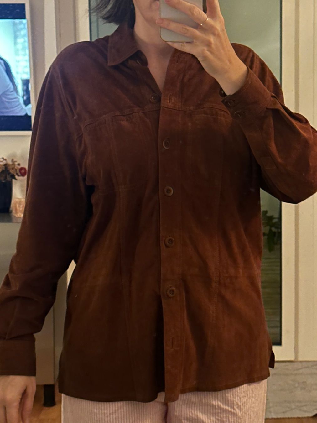 Jacken: Vintage Suede Shirt Jacket – Gebraucht aus Zürich von Laui91 4