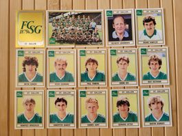 FC St. Gallen -  Panini Fussball Bildli, Top Zustand!
