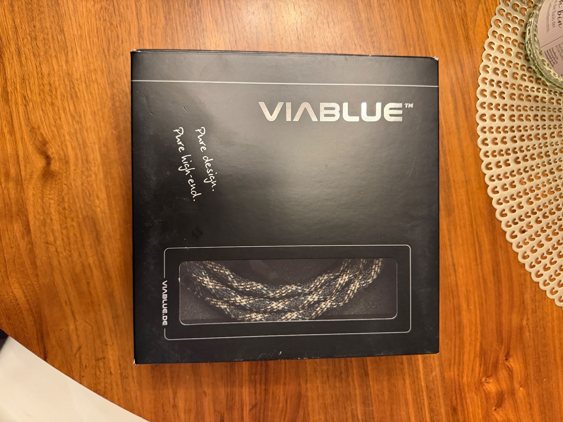 Viablue Cavi: Viablue H-Flex Optical Toslink Kabel 250 cm OVP – Nuovo e nell'imballaggio originale da Horgen venduto da Auction-Kings 5