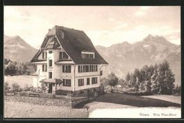 Villars-Chesières, Villa Plan-Névé vers 1920