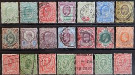Grossbritannien Lot mit alten Werten VII