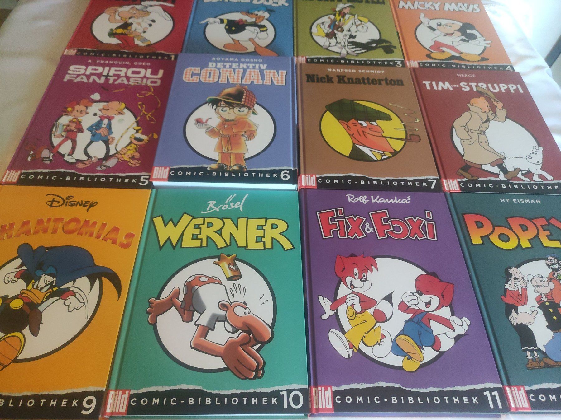 Fumetti: Im Schuber: 12 neuwertige Comic Bibliothek Sammlung – Usato da Hinwil venduto da Manu71 8