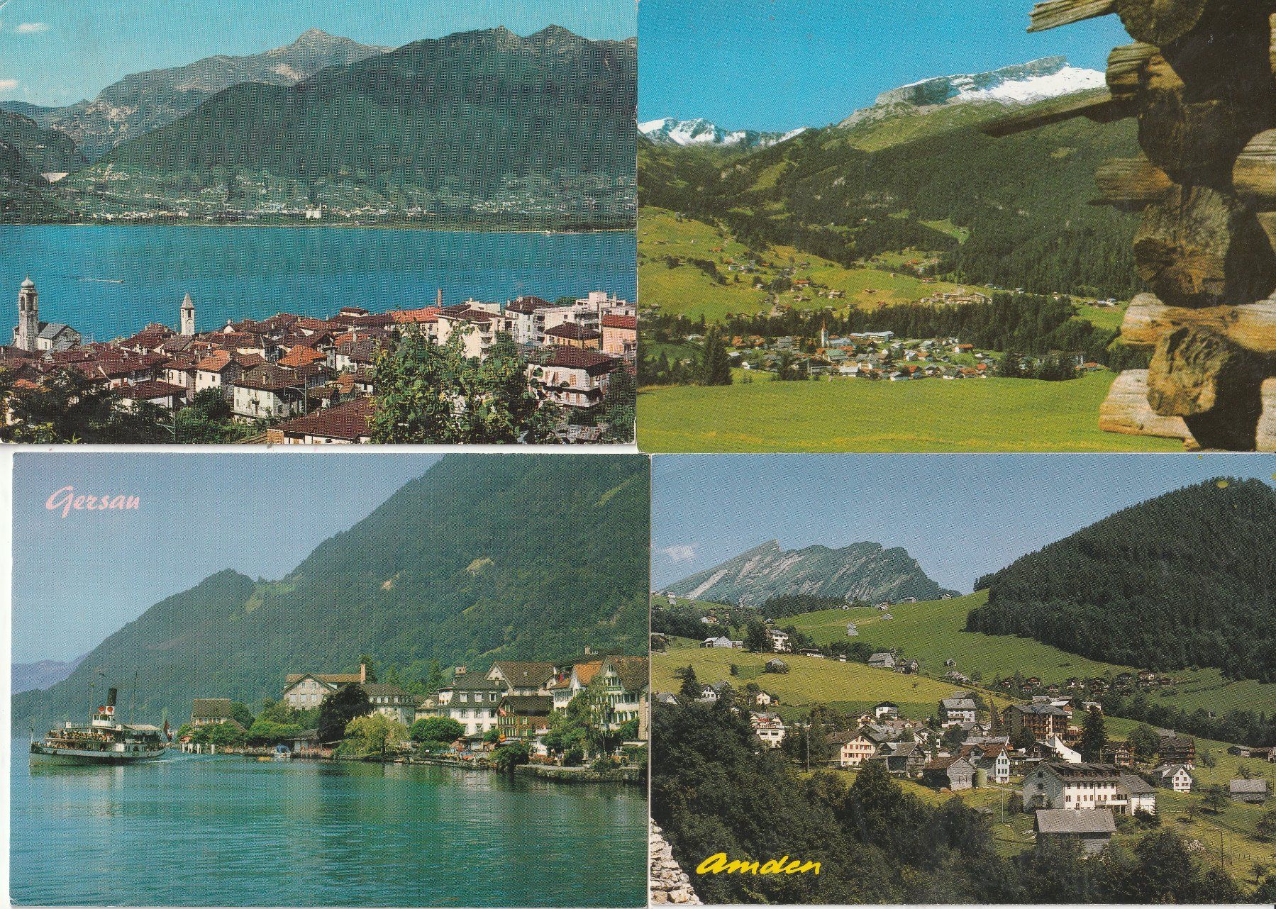 Cartoline postali: 40 Diverse Karten Schweiz – Usato da Lumbrein venduto da made02 1