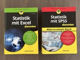 Statistik mit Excel & SPSS für Dummies - 2 Bücher