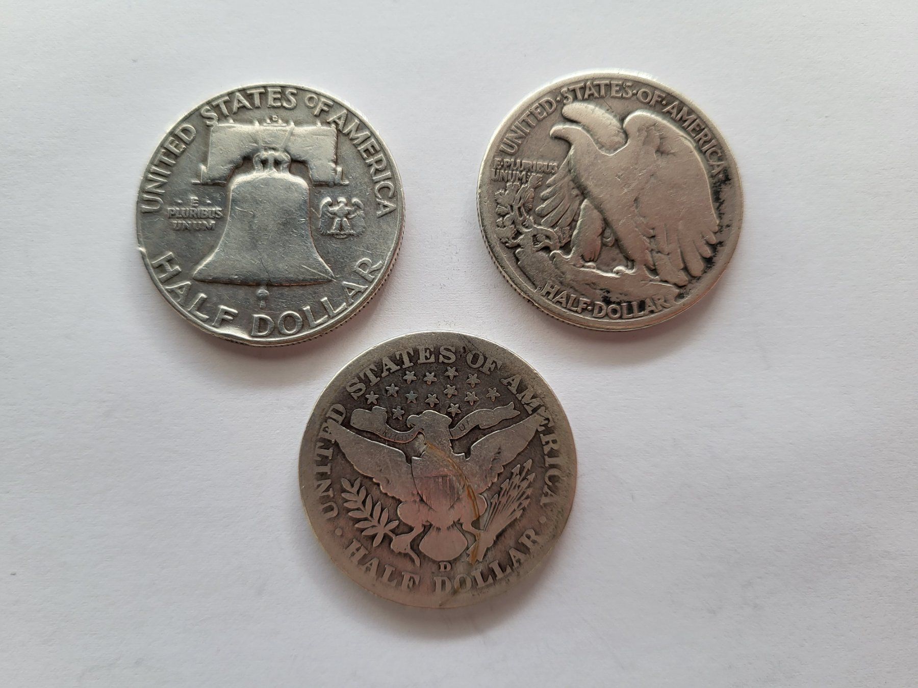 Toutes les monnaies: 3x Half Dollar Silber – D'occasion à Pravidondaz par LVtik