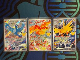 Pokémon 30th Celebration Articuno Moltres Zapdos EN – 3er Se