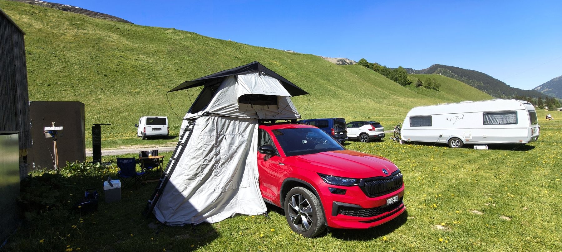 Tentes: Dachzelt Horntools  – Neuf (Voir description) à Kirchleerau par Truckmen 4