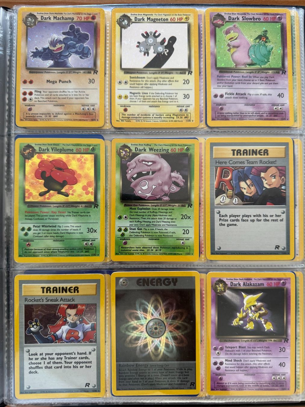 Pokémon Carte collezionabili: Complete Pokémon Team Rocket 2000 Collection – Usato da Lausanne venduto da laminas 1