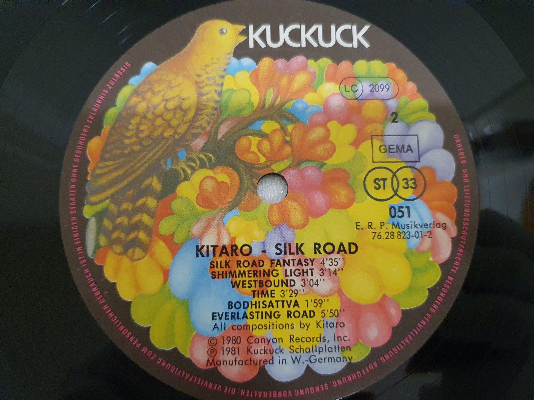 Schallplatten: Kitaro – Silk Road / 2 LP`s – Gebraucht aus Uster von Vinyl-Leidenschaft 5