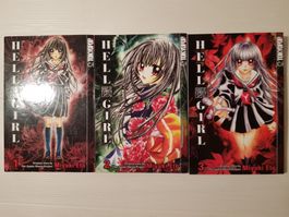 Hell Girl 1 bis 3  Manga