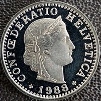 20 Rappen 1988 stgl. / aus Münzsatz