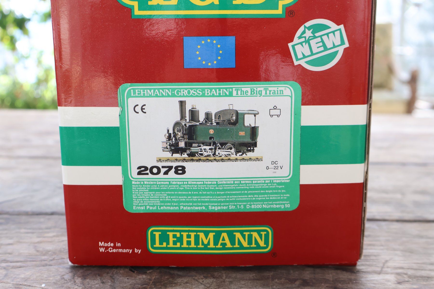 LGB Modellini di ferrovie: LGB wunderschöne Dampflok 2078 - mit OVP – Usato da Winterthur venduto da Monstera 9