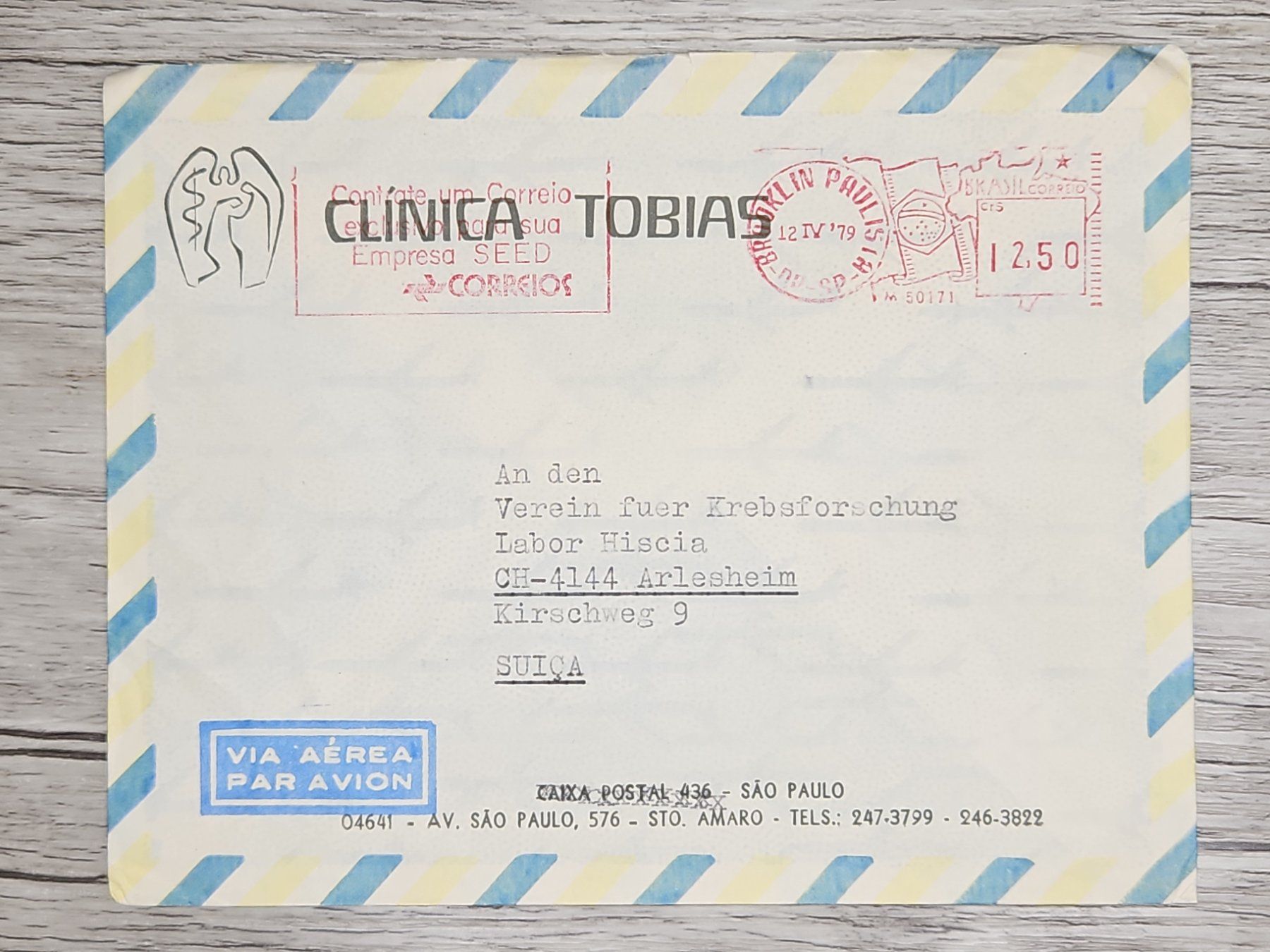 Tutti i francobolli: CL22 Enveloppe + Timbre Brasil 1979 – Usato da Cousset venduto da Patrick_Collections