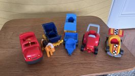 Playmobil Fahrzeuge passend zu Lego Duplo