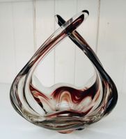 🟢 Corbeille verre soufflé Lux Glass Vintage Glasschale