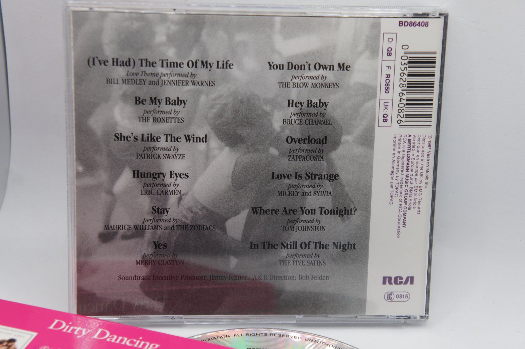 CD: CD Soundtrack Dirty Dancing Breast Cancer Pink Version – Usato da Ernetschwil venduto da luisvonerni 2