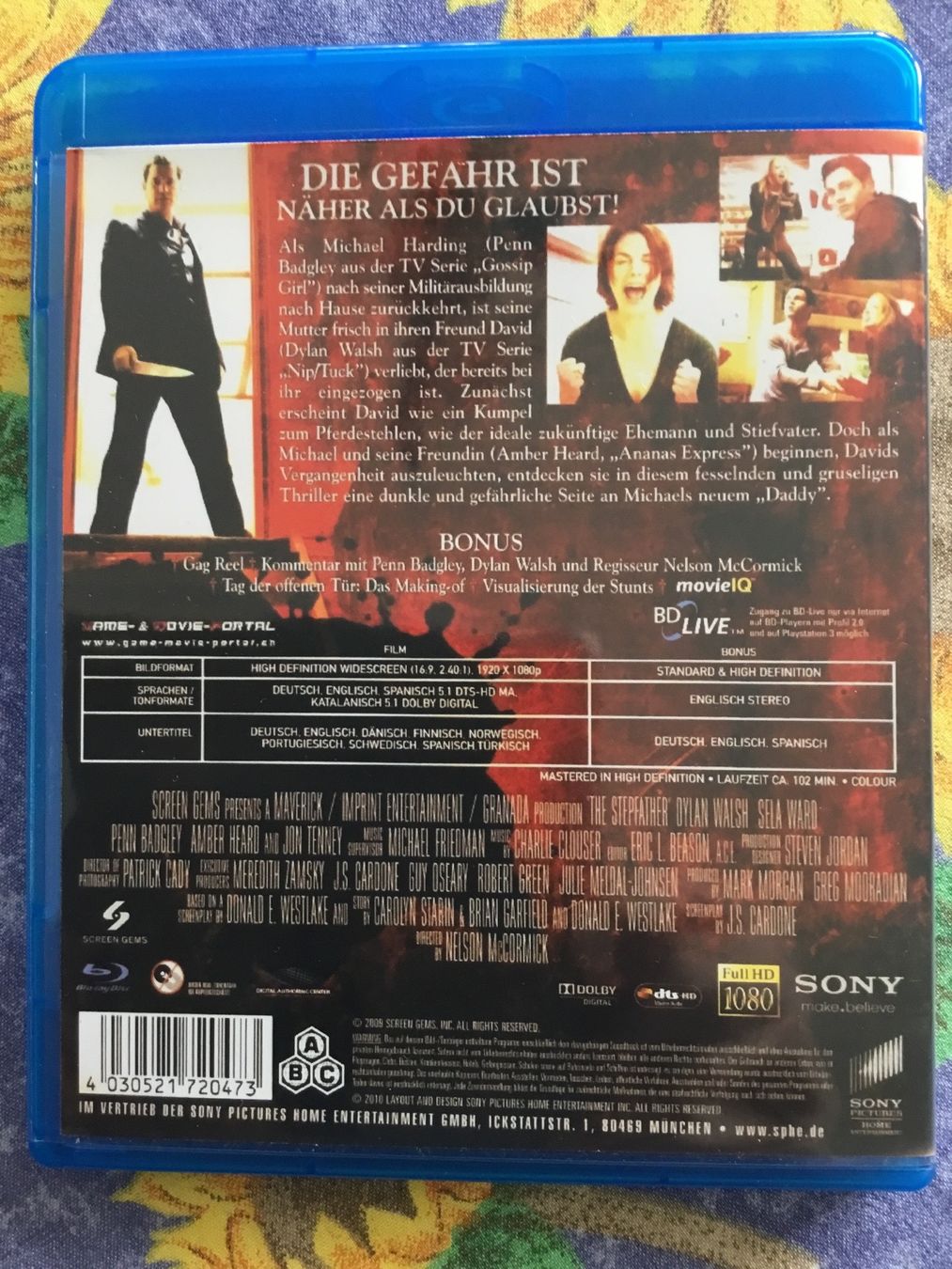 Tutti i DVDs: Stepfather Blu Ray Director´s Cut – Nuovo (secondo la descrizione) da Blauen venduto da sternchen66 1