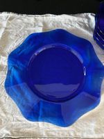 6 Ivy Cobalt Blau Platzteller Italy Super Zustand