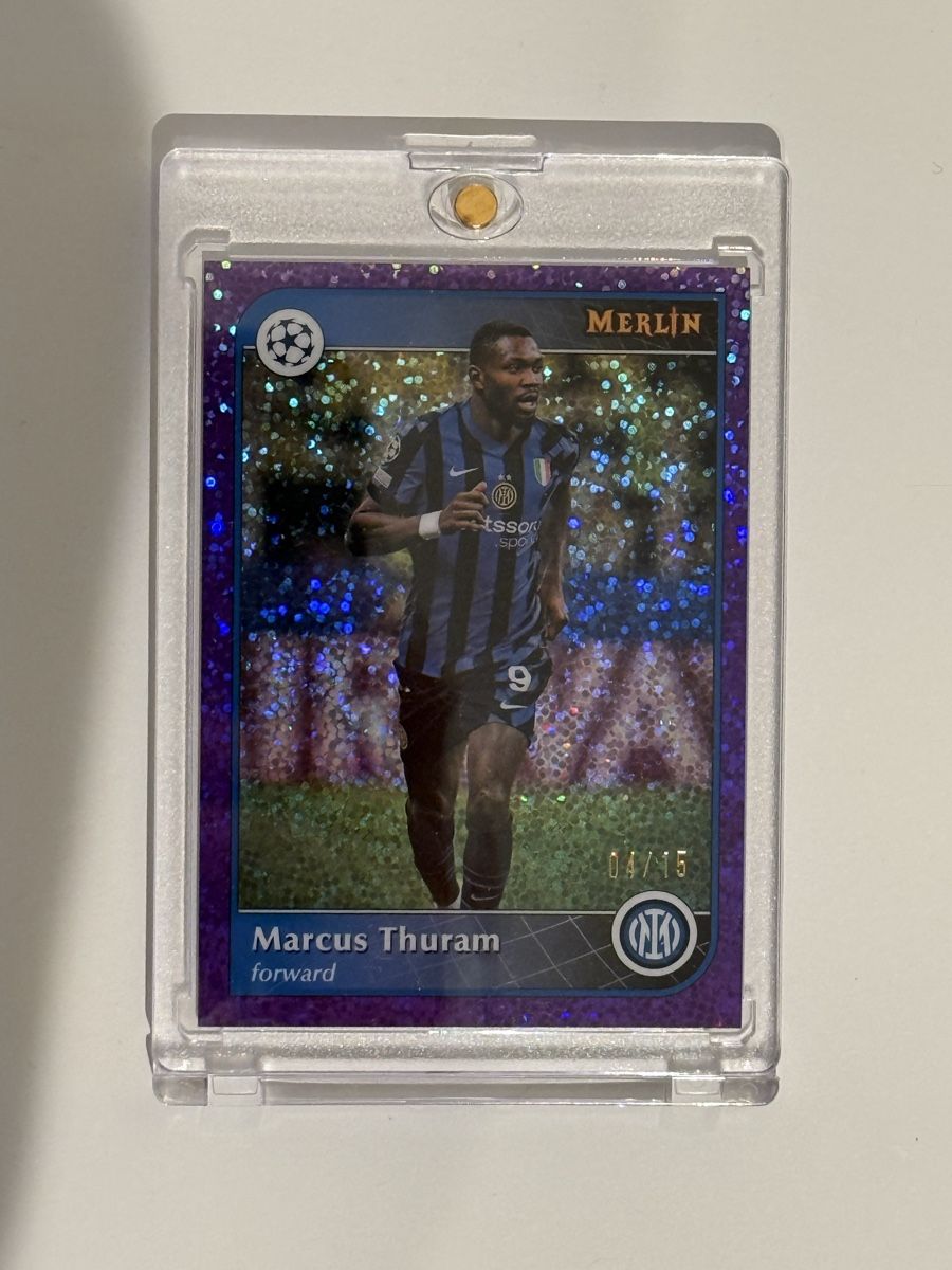 Topps Carte collezionabili: Topps Merlin - Marcus Thuram | Inter Mailand 4/15 – Usato da Kaiseraugst venduto da MDM43