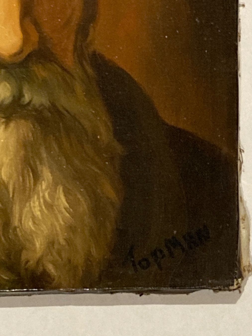 Gemälde: Topmann Gemälde signiert Portrait eines alten Mannes – Gebraucht aus Hirzel von pjn_d7xp 1