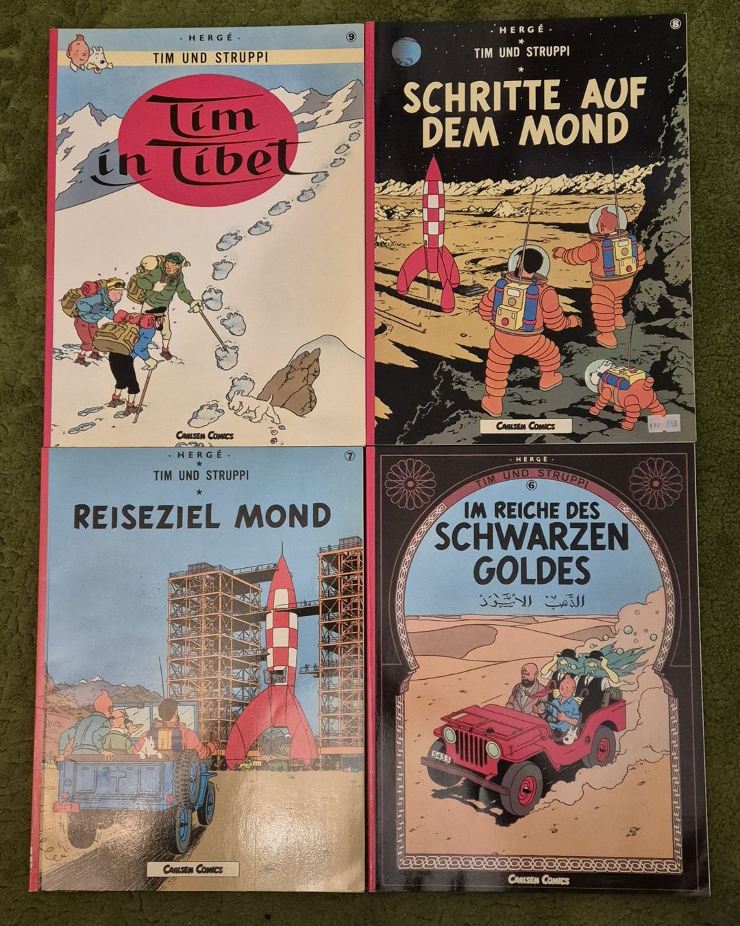 Comics: Tim und Struppi - Sammlung / 19 Bände – Gebraucht aus Chur von dluli 4