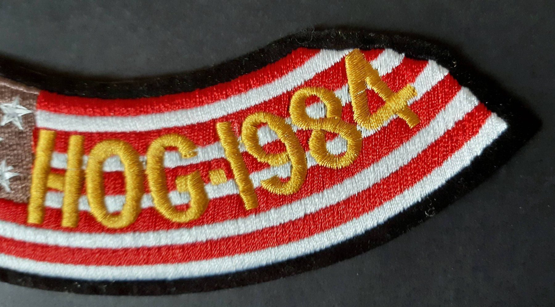 Toppe: RARE 1984 HARLEY PATCH HOG OWNERS GROUP BIKER USA IMPORT – Nuovo (secondo la descrizione) da Lugano venduto da YouWantUS 3