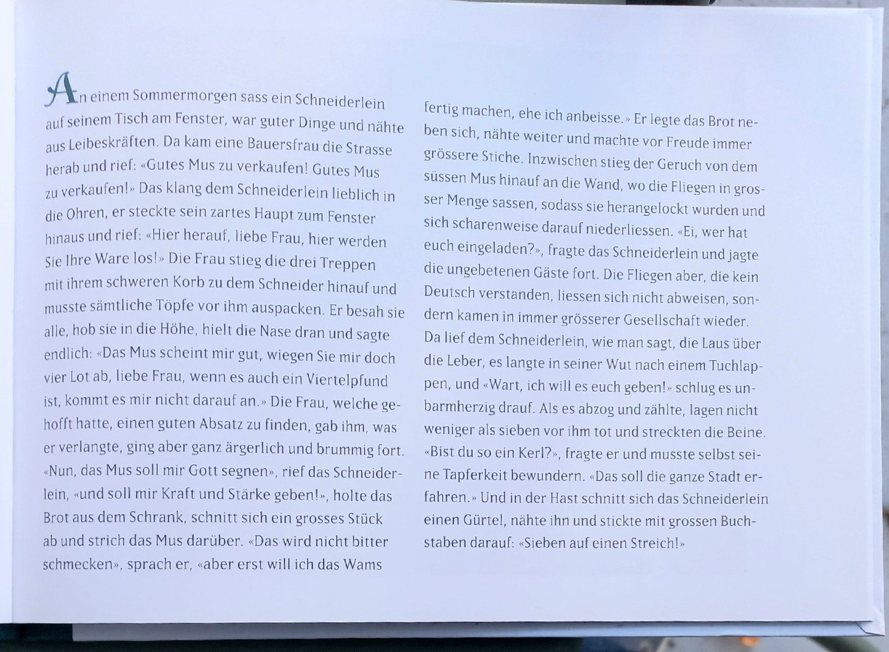 Libri: Buch - Das tapfere Schneiderlein - Gebrüder Grimm – Usato da Niederuzwil venduto da lubimaja 3