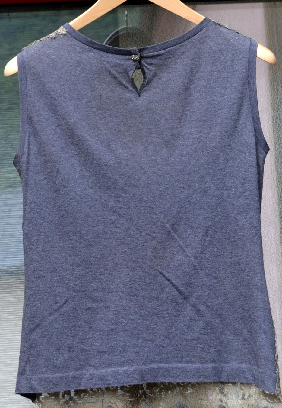 Dolce & Gabbana T-shirt: Dolce & Gabbana Bluse / blouse TOP 42 – Usato da Collonges venduto da arashee 1