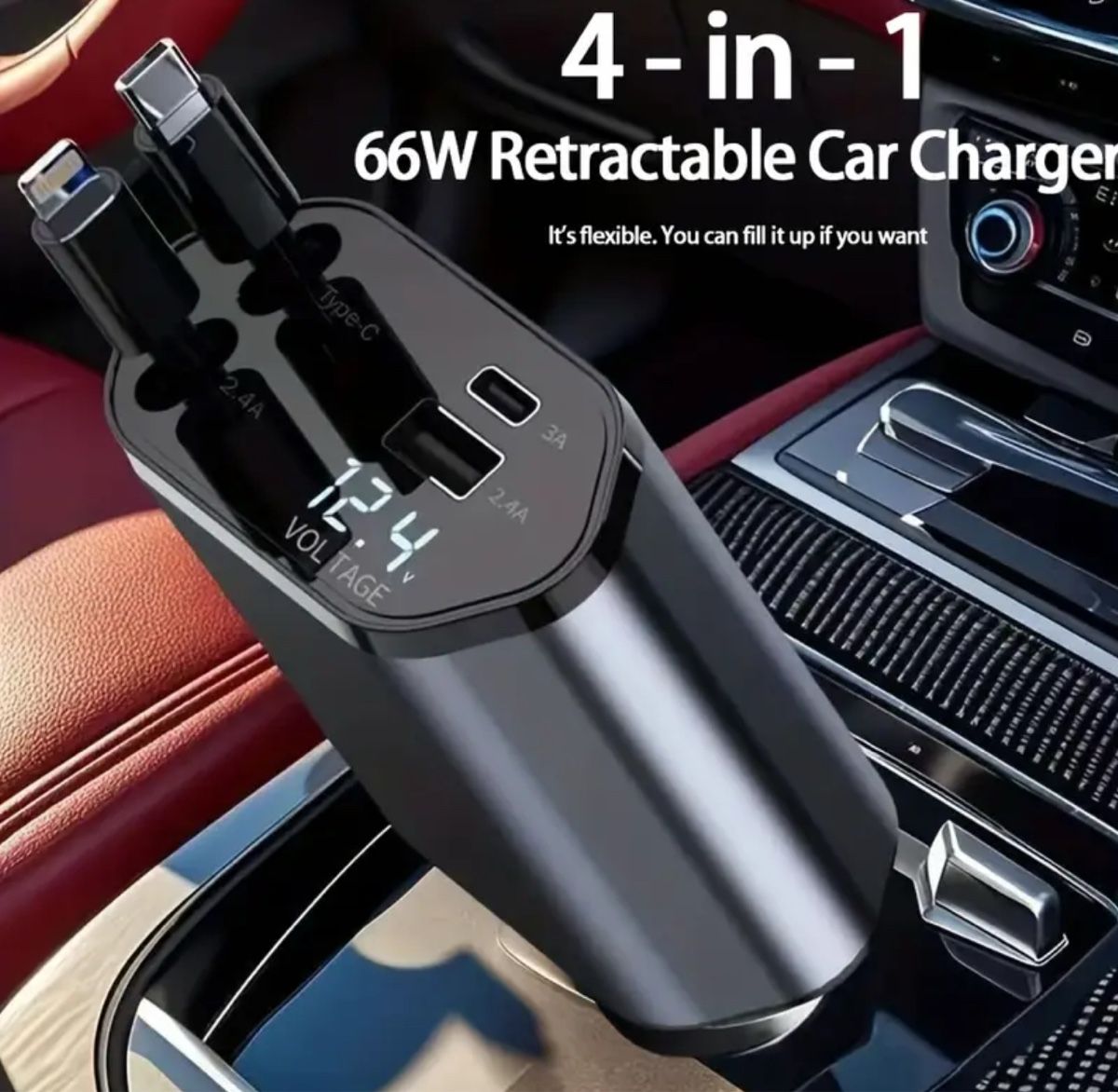 Chargements: Auto Ladegerät mit Kabel USB und Type C Anschluss! – Neuf avec emballage d'origine à Suhr par SchnapperCH