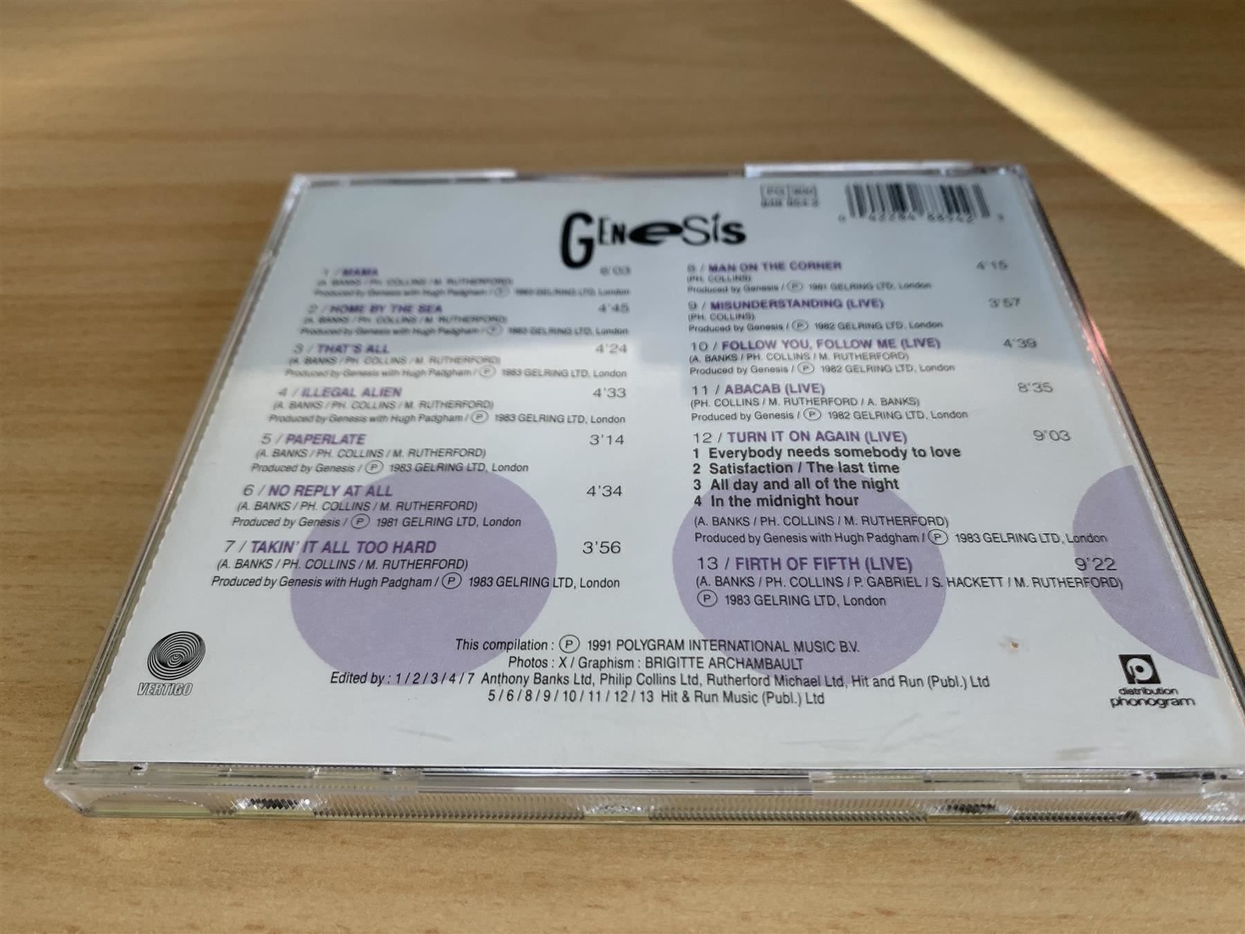 CDs: Genesis – Turn It On Again – Gebraucht aus Rikon im Tösstal von Alpenmutz 1