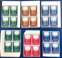 1942-45 Vatikan Hilfswerk für Opfer des Krieges / 2 Sätze **