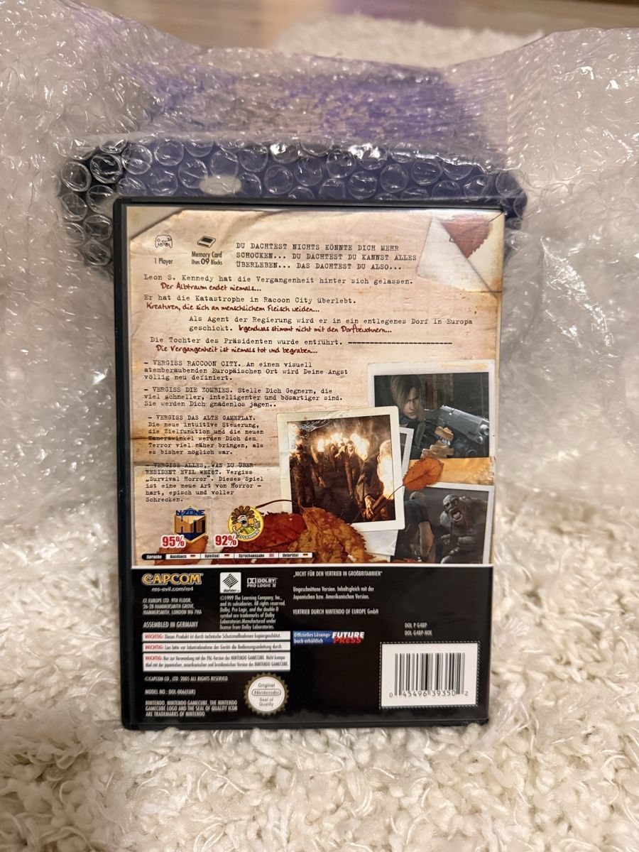 Nintendo Giochi: Resident Evil 4 GameCube PAL CH-Version (gut erhalten!) – Usato da Zürich venduto da tan_sc6v 1