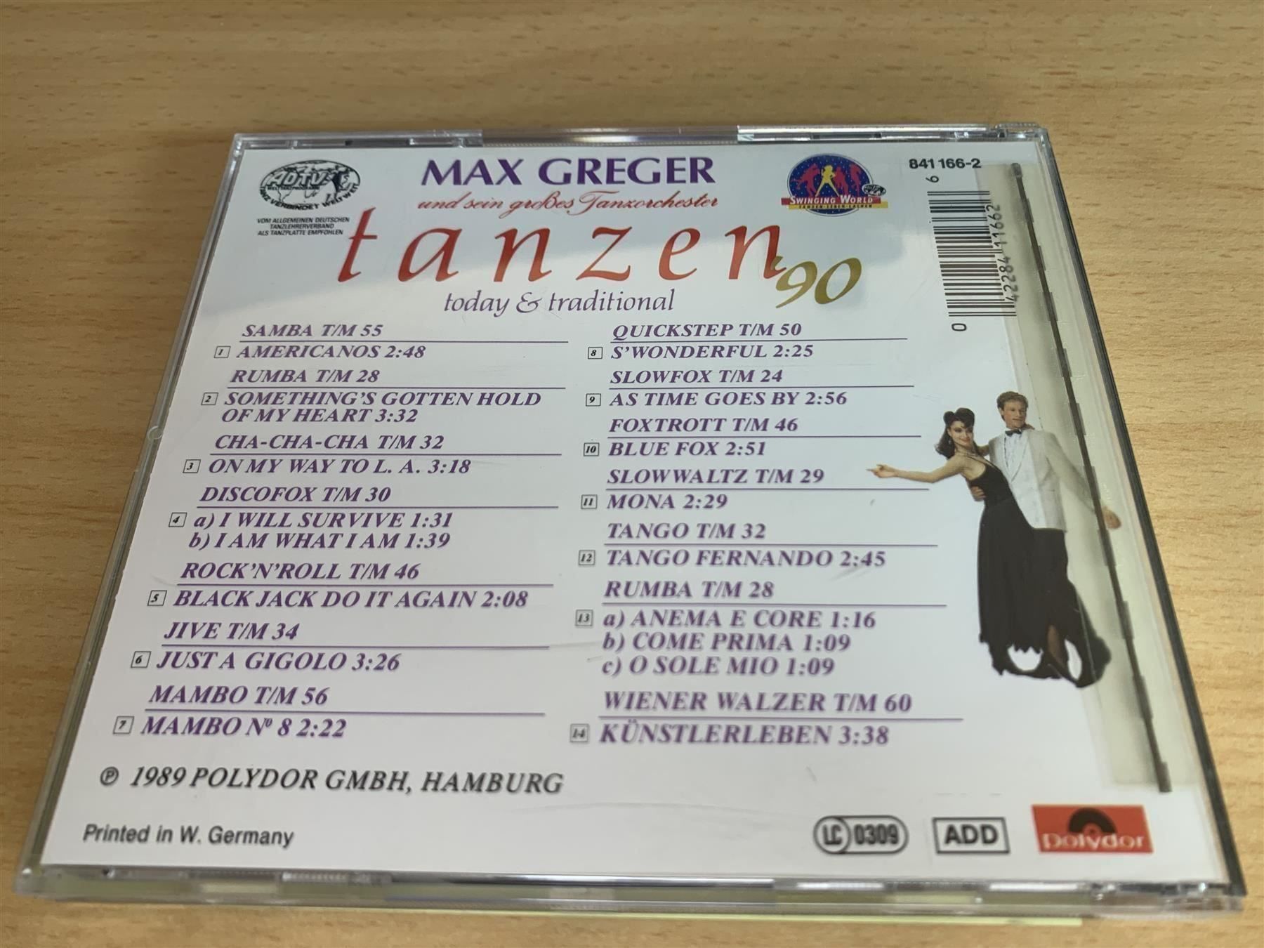 CD: Max Greger Und Sein Großes Tanzorchester – Usato da Rikon im Tösstal venduto da Alpenmutz 1