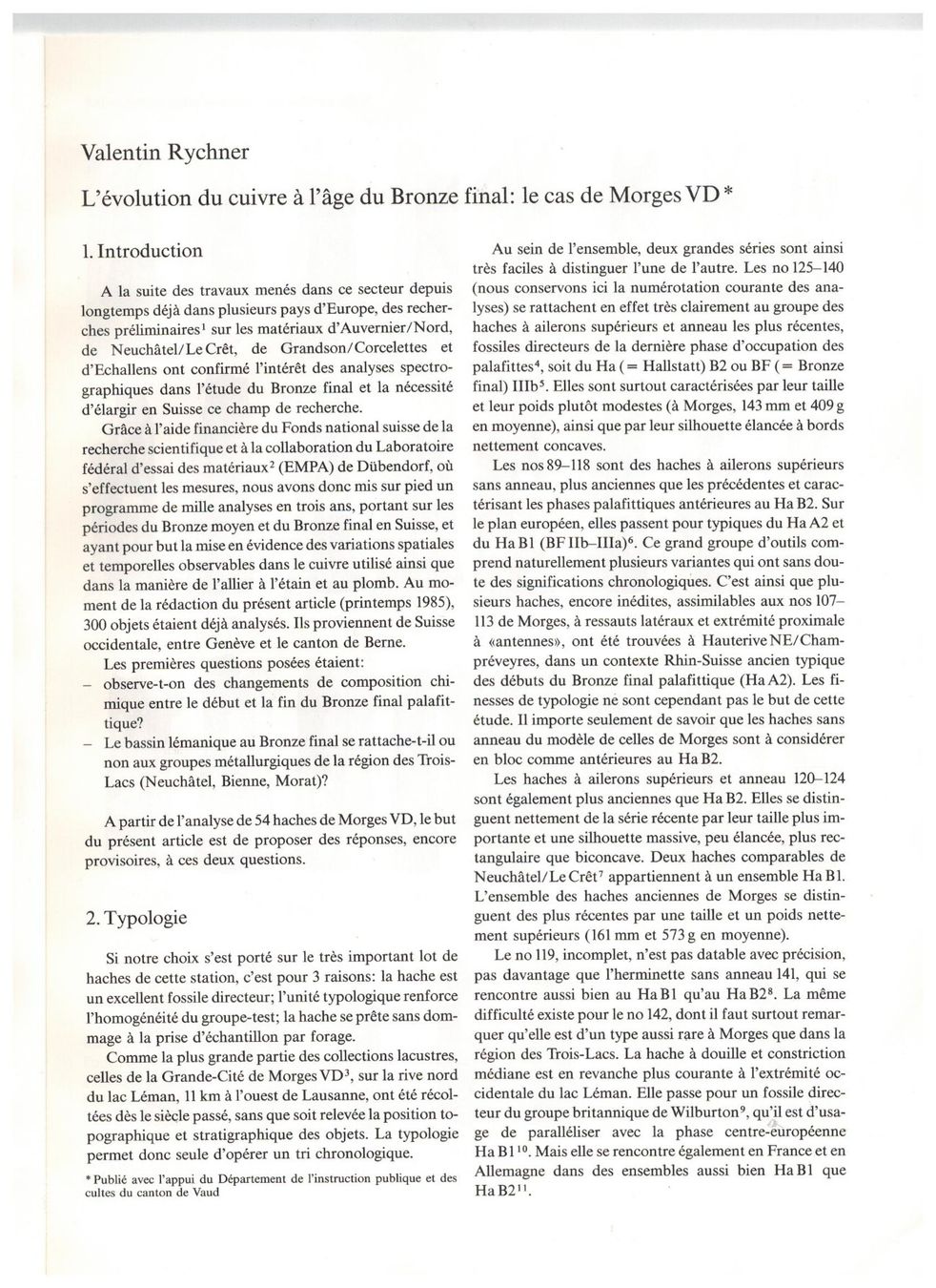 Libri: Archäologie: Evolution du cuivre – Nuovo (secondo la descrizione) da Biel-Benken BL venduto da rud_yc8p