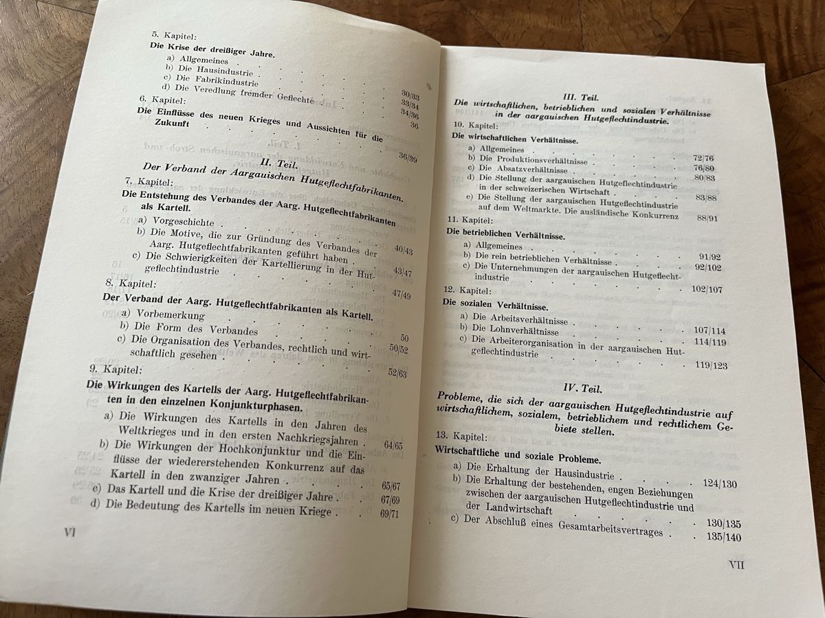 Libri: Die aargauische Hutgeflechtindustrie – Usato da Hermetschwil - Staffeln venduto da Juergso 4