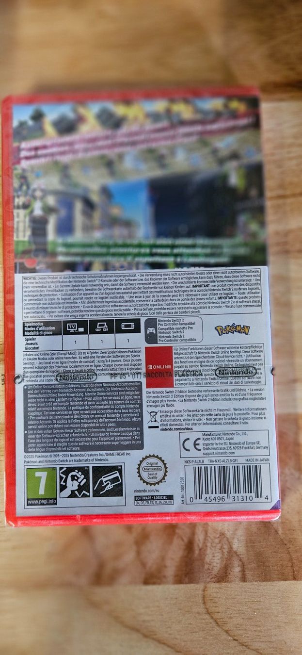 Nintendo Giochi: Switch 2 - Pokemon Legenden Z-A - OVP – Nuovo e nell'imballaggio originale da Rohrbach venduto da Emiflo 1