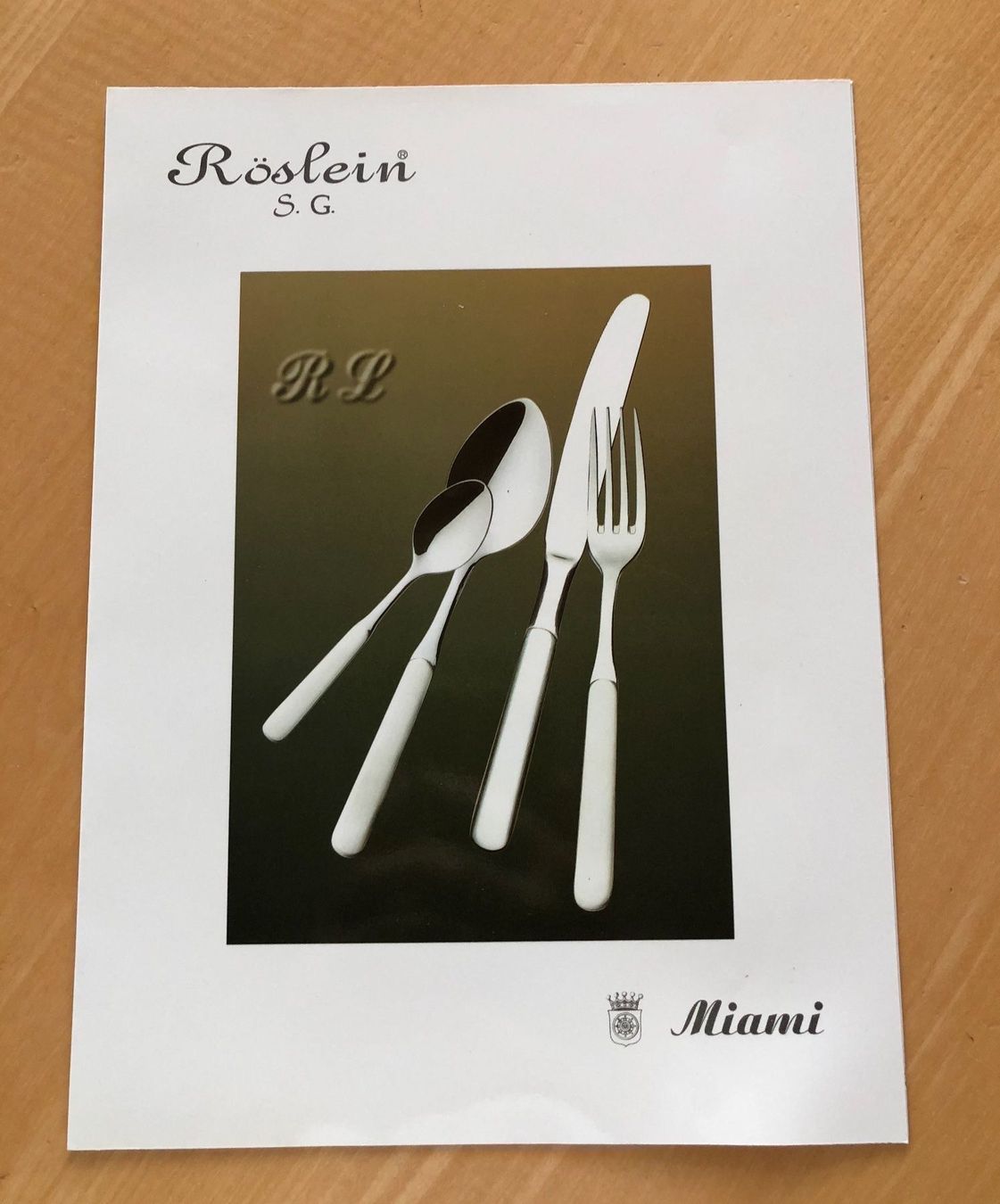 Set di posate: Besteck-Set 72-teilig Röslein Miami – Nuovo (secondo la descrizione) da Liestal venduto da FlomiVivi 5