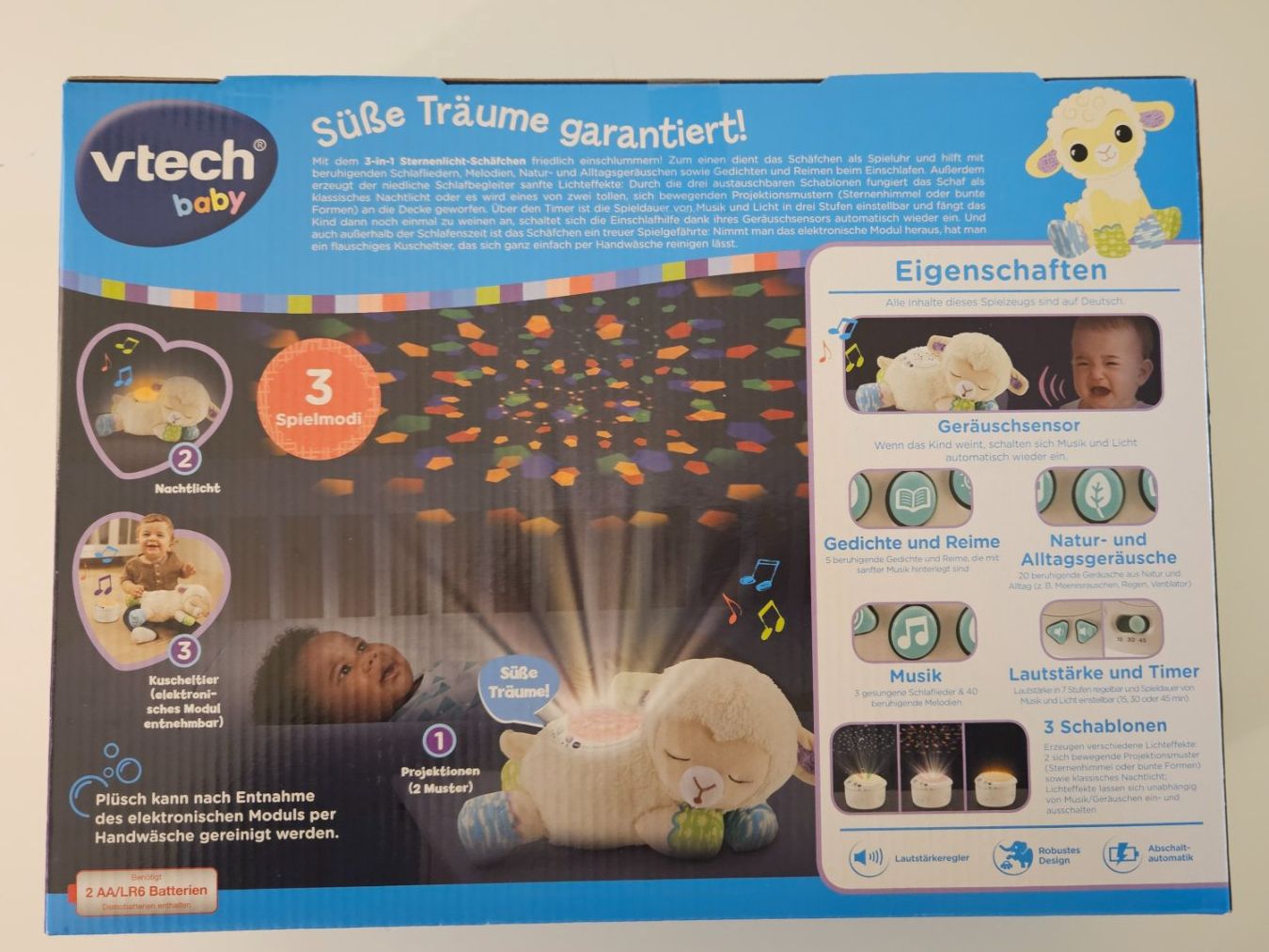 Vtech Giocattoli: Vtech 3-in-1 Sternlicht Lamm, – Nuovo e nell'imballaggio originale da Basel venduto da Berliner89 1