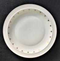 Porzellan Schale rund Langenthal Château Dekor Gold filigran